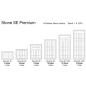 Preview: Rottner Wandtresor EN1 Stone SE 35 Premium Zahlenkombinationsschloss weißaluminium T04938